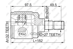���� ���������� /������ /TI-GUAR ��� Honda Civic Ferio EK5, Domani MB5, Odyssey RA# 1994 /32*40*27; TG-IN4404; 0311Crvatrh 1601120SX 410012 44310S10A0...