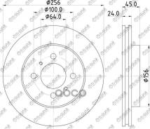 ���� ��������� /�������� /TI-GUAR ��� Mitsubishi Lancer Cedia 1994-2003 /CQ2A, Dingo 1999-2002; 256/24��; TG-MB699285 PD3418090S 0986479R51 09A11610 B...