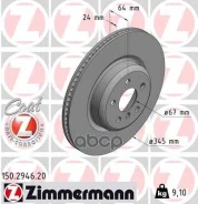 ���� ��������� ! ����. 345x24/64-5x112 BMW F01/F07/F10/F11 2.0-3.0i/D 10 Zimmermann ���. 150294620 150294620 ����