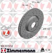 ���� ��������� ! Sport �����. 349x34/57-5x112 Audi A4/A5/S5/A8/Q5/Q7 16, VW Touareg 18 Zimmermann ���. 100337352 100337352 ����