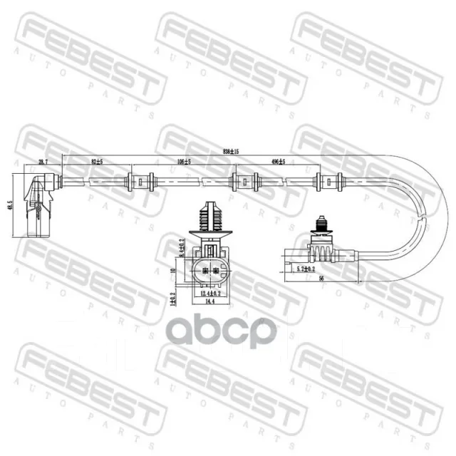 ������ abs | ����� ��� | Febest ���. 16606007 16606007 ����