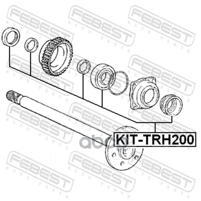 ��������� ��������� ������ ������� ����������� 40x94x26x31 | ��� ����/��� | Febest ���. Kittrh200 KITTRH200 ����