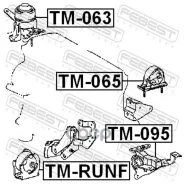 ����� ��������� ����� Toyota RAV4 ACA2 2000.08-200 TM095 TM095 ����