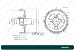 ������� ��������� G-brake GD-06655 G-Brake ���. GD-06655 GD06655 ����