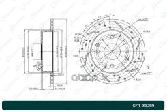 ���� ��������� ��������������� G-brake GFR-01325R ������ 42510S84A50, �5860125910, �42510S0A000, �42510S84A52 G-Brake ���. GFR-01325R GFR01325R ����