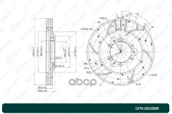 ���� ��������� ��������������� ������������� G-brake GFR-02230R ������ G-Brake ���. GFR-02230R GFR02230R ����