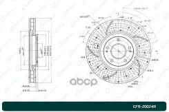 ���� ��������� ��������������� ������������� G-brake GFR-20024R ������ G-Brake ���. GFR-20024R GFR20024R ����
