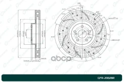 ���� ��������� ��������������� ������������� G-brake GFR-20028R ������ 4351220610,4351220650 G-Brake ���. GFR-20028R GFR20028R ����