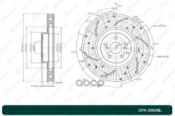 ���� ��������� ��������������� ������������� G-brake GFR-20028L ����� 4351620020,4351620010 G-Brake ���. GFR-20028L GFR20028L ����