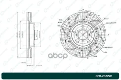 ���� ��������� ��������������� ������������� G-brake GFR-20275R ������ 4351253020, �4351230180, �4351253010, �4351230190, �4351230181, �4351230300 G-B...