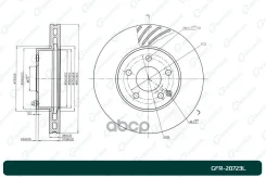 ���� ��������� ������������� ������������� G-brake GFR-20723L ����� G-Brake ���. GFR-20723L GFR20723L ����