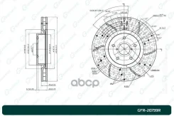 ���� ��������� ��������������� ������������� G-brake GFR-20739R ������ G-Brake ���. GFR-20739R GFR20739R ����