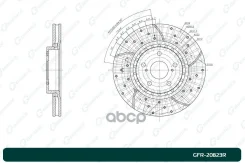���� ��������� ��������������� G-brake GFR-20823R ������ 435120E021,435120E020 G-Brake ���. GFR-20823R GFR20823R ����