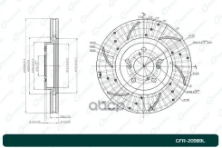 ���� ��������� ��������������� ������������� G-brake GFR-20989L ����� G-Brake ���. GFR-20989L GFR20989L ����
