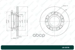 ���� ��������� G-brake GR-01779 1371421, �6C112A315BB, �1387152, �6C112A097AB, �1451161 G-Brake ���. GR-01779 GR01779 ����