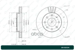 ���� ��������� ������������� G-brake GR-02224 G-Brake ���. GR-02224 GR02224 ����