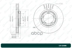 ���� ��������� G-brake GR-02686 G-Brake ���. GR-02686 GR02686 ����