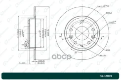 ���� ��������� ������������� G-brake GR-12053 G-Brake ���. GR-12053 GR12053 ����