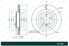 ���� ��������� G-brake GR-21533 LR099038, LR033303 G-Brake ���. GR-21533 GR21533 ����