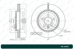 ���� ��������� ������������� G-brake GR-21550 31341483,30769060,30736316 G-Brake ���. GR-21550 GR21550 ����