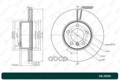 ���� ��������� ������������� G-brake GR-21555 34116792219, �34116855659, �34116855692, �34116783755, �34116774875, �34118848417, �34118848418, �341168...
