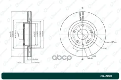 ���� ��������� G-brake GR-21661 BJT233251A, B45G33251A G-Brake ���. GR-21661 GR21661 ����