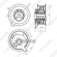 �������� ����� ��� /� ����� GMB ��� Audi A3 1996-2001 Skoda Fabia Praktik Octavia 1996-2010; 67*30; GTB0300; V55491 ATB2252 18956 � ����� / 6730 / AU...