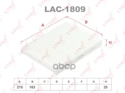 ������ ������ UAZ Patriot/Hunter 31519 LYNXauto ���. LAC1809 LAC1809 ����