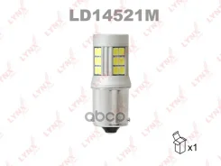 ����� ����������� ��������� LED P21W S25 12V BA15S 6200K 0,013 LYNXauto ���. LD14521M LD14521M ����