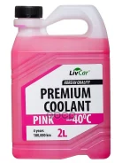�������� ������� LIVCAR PREMIUM COOLANT PINK -40 2� LCA40-002P LivCar ���. LCA40-002P ����