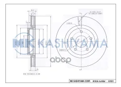 ���� ���������, �������� DF4964 (296x26)5 ��� Nissan X-Trail (T31, T32) 07-, Qashqai (J10E) 07-13 0986479358; 0986479C04; 0986479R89; 09A71611; 09A716...