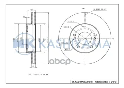 ���� ���������, �������� 09.5254.10 (280x22) 5 ��� NI Maxima (J30, A32) 88-00 09525410; 0986478833; 0986AB9695; 186636; 361339; 4020688E00; 4020688E01...