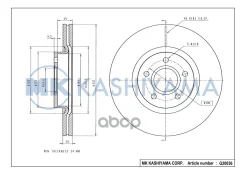 ���� ���������, �������� (300x25) 5 ��� MK Kashiyama ���. G20036 G20036 ����