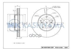 ���� ���������, �������� 09.5623.11 (255x28) 5 ��� TO Camry (V10, V20, _CV2_, _XV2_) 91-01, Picnic (SXM10, CXM10) 96-01, Mark II (MCV2_, SXV2_) 97-01...