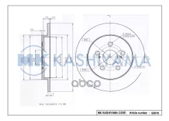 ���� ���������, ������ 08. A534.30 (259�9) 5 ��� TO Prius ������� III (XW30) 09- 08A53430; 08A53431; 0986479721; 19184534; 25579; 33107064; 361863; 42...