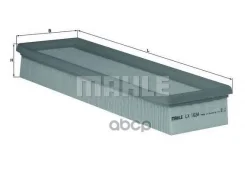 ������ ��������� Mahle LX1634 Mahle/Knecht ���. LX1634 LX1634 ����