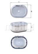 ������ ��������� 1 ���������� Mahle/Knecht ���. LX4255 LX4255 ����