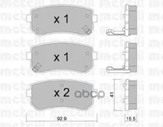 ������� �������� ������! Hyundai Accent, KIA Rio 1.4i/1.6i 05 2207250_MTL Metelli ���. 2207250 2207250 ����