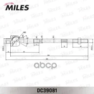 ���� ������� �����/������ Daewoo Matiz 98- DC39081 Miles ���. DC39081 DC39081 ����