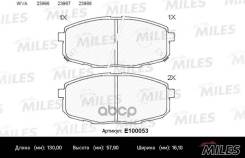 ������� ��������� �������� (����� Semi-Metallic) Changan EADO PLUS/Hyundai i30 07-/KIA �EED 07-/Carens 02- (TRW GDB3450) E100053 Miles ���. E100053 E1...