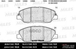 ������� ��������� �������� (��� �������) (����� Semi-Metallic) (Hyundai Santa FE I-III, KIA Sorento II, Ssanyong Actyon II) (TRW GDB3418) E100148 Mile...