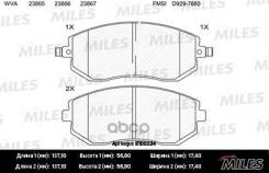 ������� ��������� �������� (��� �������) (����� Semi-Metallic) (Subaru Forester 01-/Impreza 01-/Legacy 98-) (TRW GDB3371) E100224 Miles ���. E100224 E...
