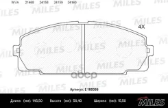 ������� ��������� �������� (��� �������) (����� Semi-Metallic) Toyota Hiace 2.0-2.7 84- (TRW GDB770) E100355 Miles ���. E100355 E100355 ����