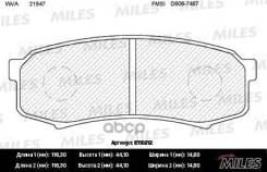 ������� ��������� ������ (��� �������) (����� Semi-Metallic) (Toyota LC 80/90/120 90/Mitsubishi Pajero 3.8/3.2D 06) (TRW GDB1182) E110212 Miles ���. E...