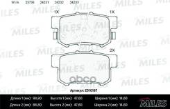 ������� ��������� ������ (����� Ceramic ����� PRO) Honda Accord 2.0-2.4 ���� 08-/CR-V II 02-06/FR-V 05- (TRW GDB3438) E510187 Miles ���. E510187, ����...