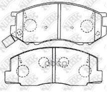 ��������� ������� /�������� ������ /����� NIBK /Toyota Lite-Ace Town Ace; PN1328; D2121M 0449127070 TY LITE-ACE, TOWN ACE �������� �������� 0449127070...