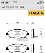 ������� ��������� ��������, �������� Hagen Honda CR-V III 07 0301REF; 0986494379; 0986AB2675; 0986TB3013; 1512586; 2463801; 301901; 45022SWWG00; 45022...