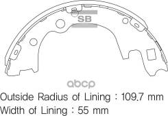 ������� ���������� Hyundai Porter, Kia Bongo 04 SA135 Sangsin brake ���. SA135 SA135 ����