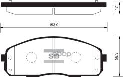 ������� �������� � Hyundai Porter 04 Sangsin brake ���. SP1174 SP1174SNS SP1174 ����