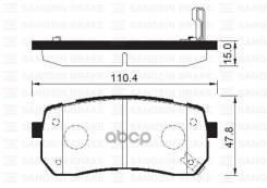 ������� �������� � Kia Carnival 2.7i V6/2.9 CRDi 06 SP1192_SNS Sangsin brake ���. SP1192 SP1192SNS 1288 02 ! SP1192 ����